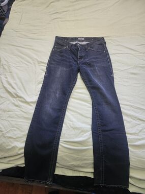 Affliction Men's Blue Denim Jeans ACE Size 31 Straight Leg